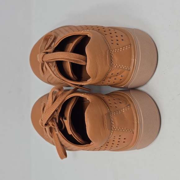 Ecco Street Tray Perforated Sneakers Camel Color Women's Size 5-5.5 - Picture 4 of 7